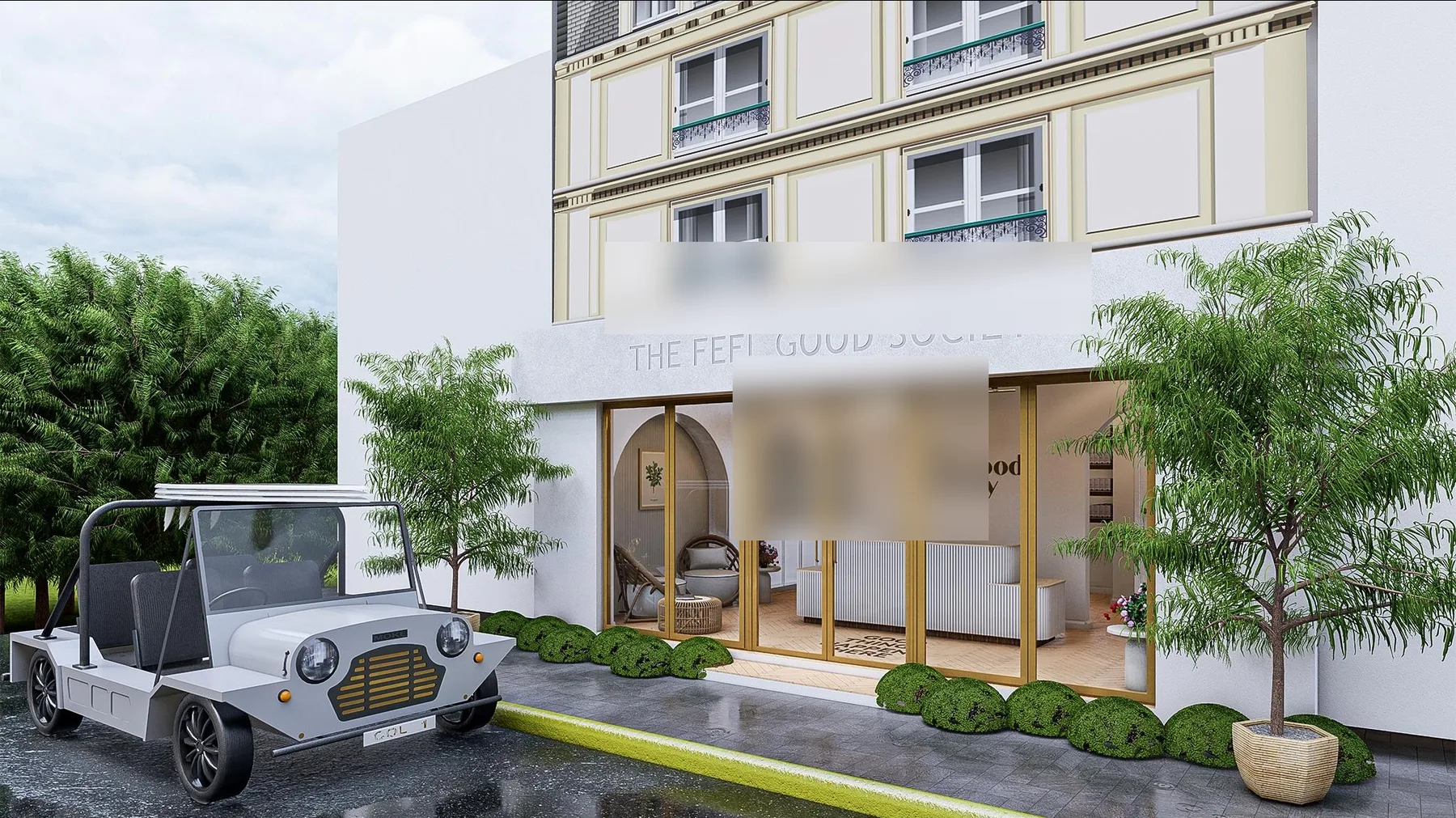 Wellness Clinic — Modelling, Rendering & Animation project preview